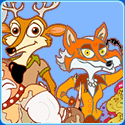 The-Burgess-Animal-Book-For-Children-in-Chatterer-And-Happy-Jack-Join