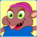 The-Adventures-Of-Danny-Meadow-Mouse-in-Ryder-Rabbit-Is-Caught-In-A-Snare