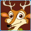 The-Adventures-Of-Lightfoot-The-Deer-in-Happy-Days-In-The-Green-Forest