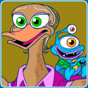 The-Adventures-Of-Poor-Mrs-Quack-in-How-Mr-And-Mrs-Quack-Started-North