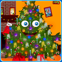 Fir Tree Dress Up Game - OH CHRISTMAS TREE!