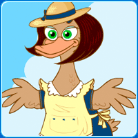 Poor Mrs. Quack in