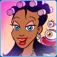 Rapunzel <br />in Ravishing Beauty Salon