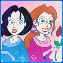 Rosered and Snow White in