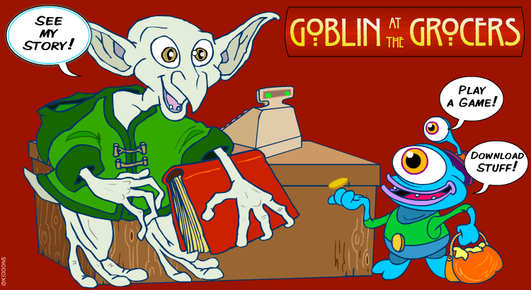 Enter the Goblin At The Grocers world!