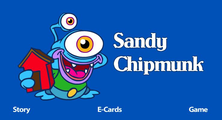 Enter the Sandy Chipmunk world!
