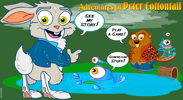 Enter the Peter Cotton Tail world!