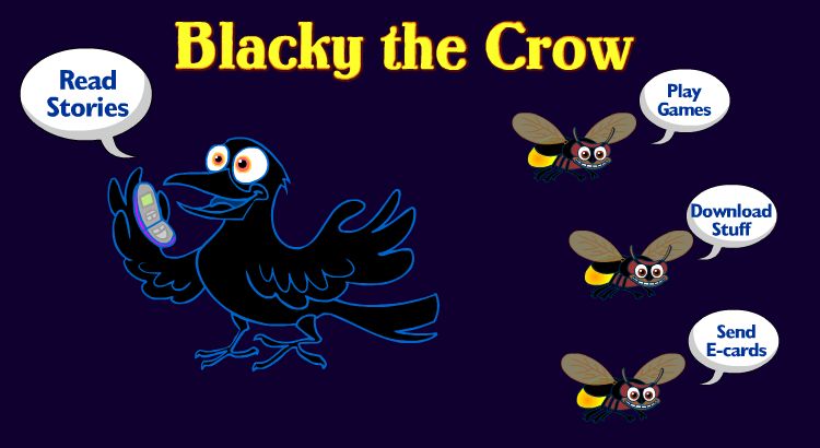 Enter the Blacky The Crow world!