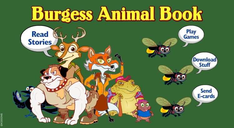 Enter the Burgess Animal Book world!