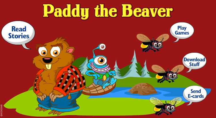 Enter the Paddy The Beaver world!