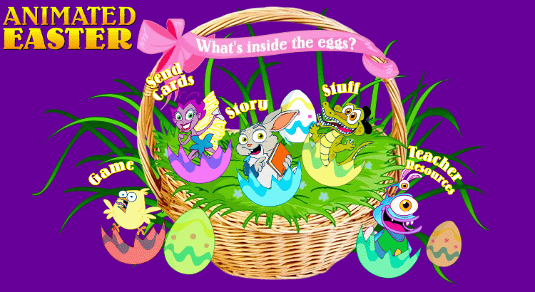 Enter the Animated Easter world!