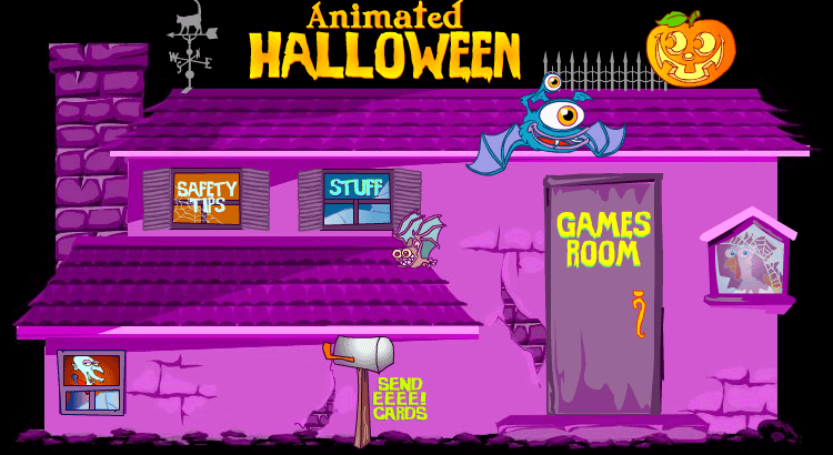 Enter the Animated Halloween world!