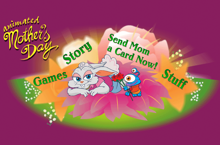 Enter the Animated Mother's Day world!