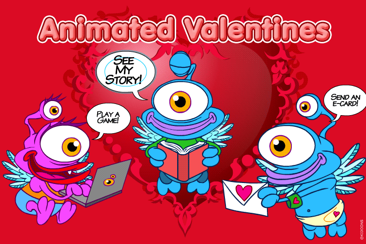 Enter the Animated Valentines world!