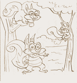 Jabber The Squirrel Story kids Image
