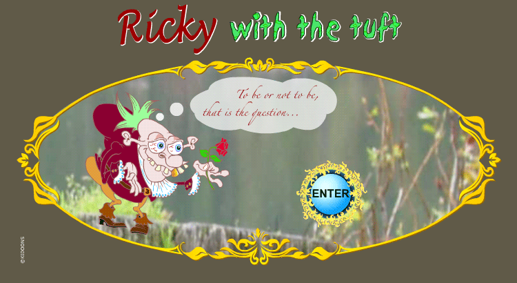 Enter the Ricky With The Tuft world!