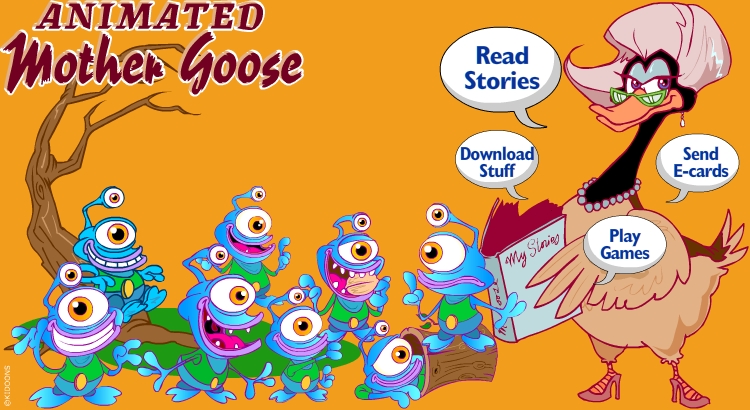 Enter the Animated Mother Goose world!